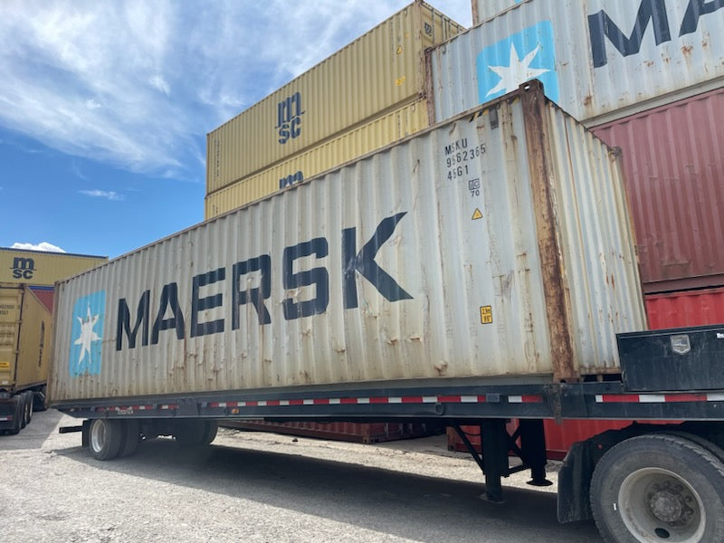 MSKU9562365 - 40' High Cube Used Shipping Container