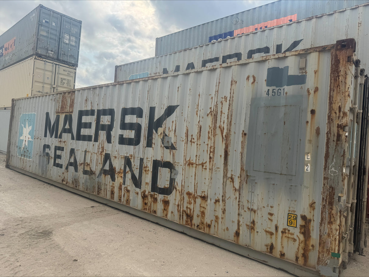 MSKU9266450 - 40' High Cube Used Shipping Container